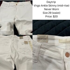 Daytrip White Jeans — NEVER WORN
